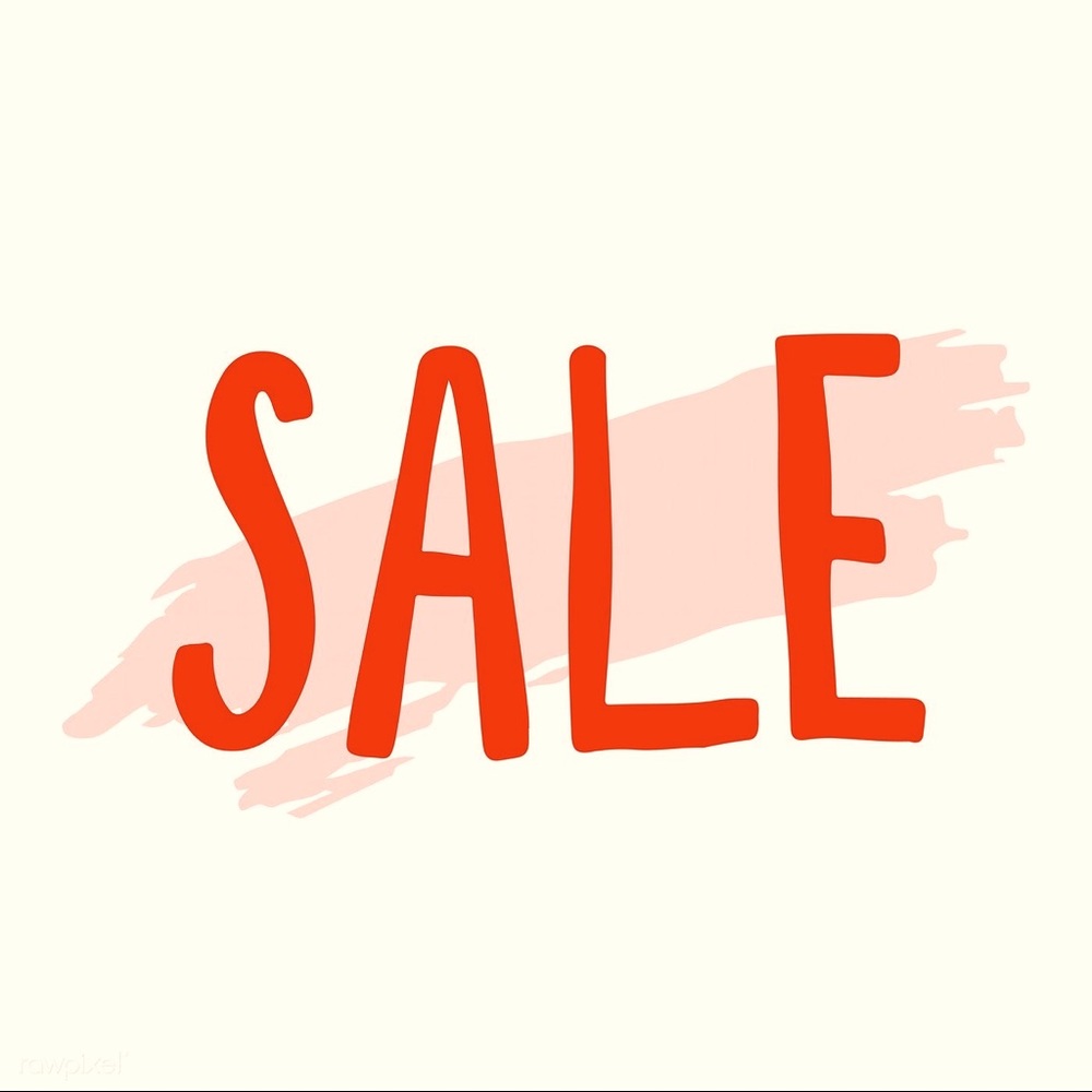 Big sale limited time only!!